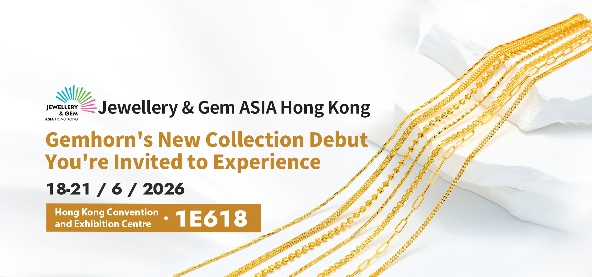 Gemhorn: New Collection, Innovative Strength, Shining in September's Hong Kong