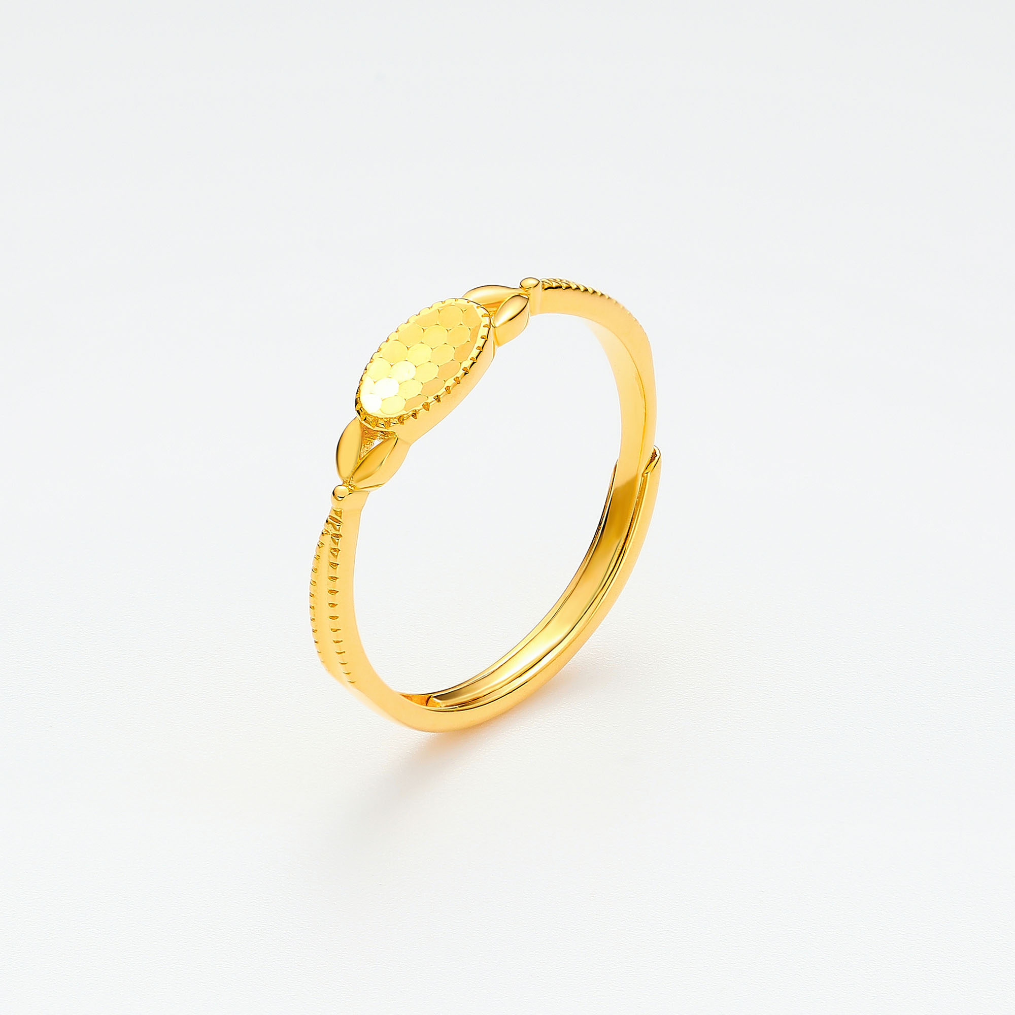 Sweet Shadow · 5G Gold CNC Ring
