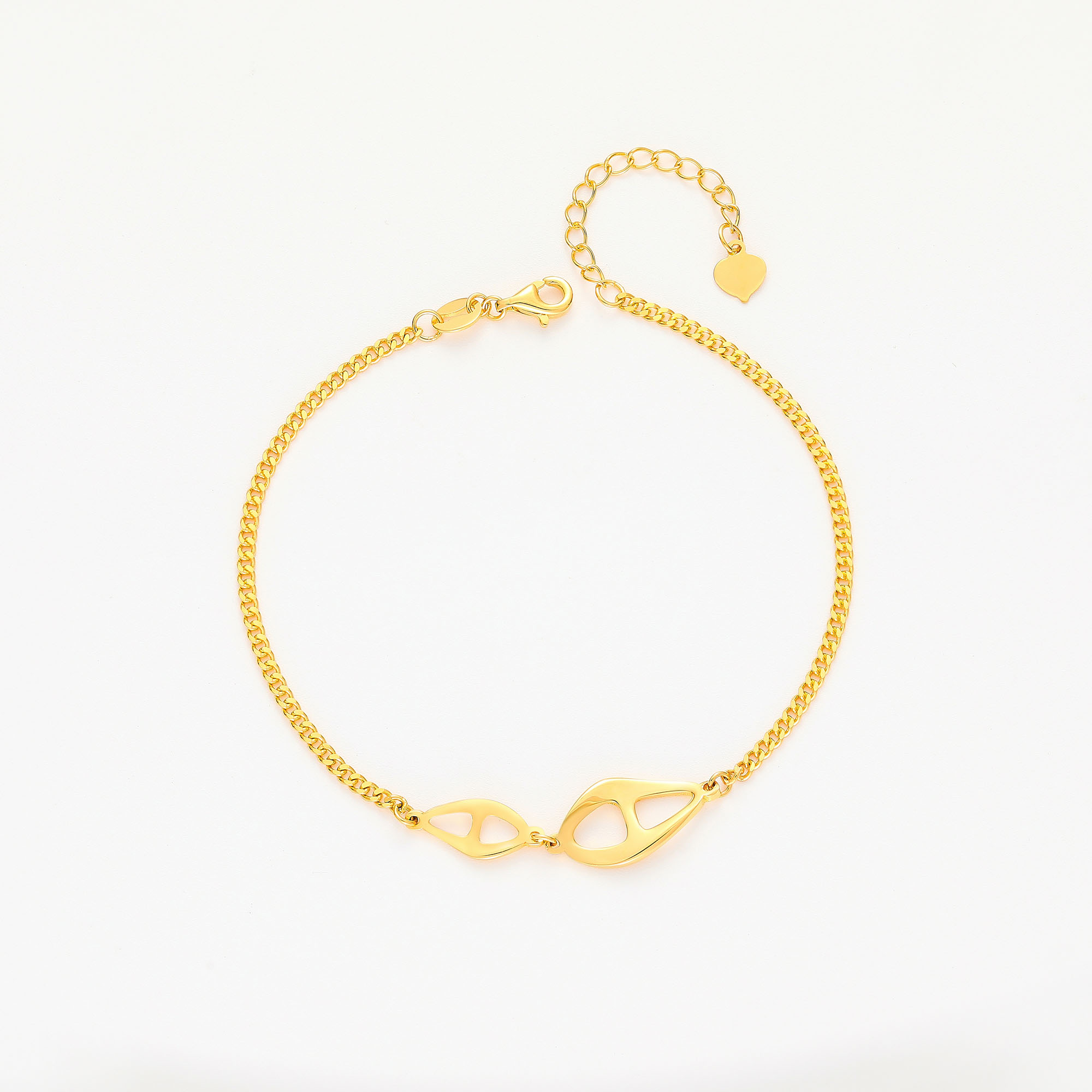 Elegant Ode Series · 5G Gold Mirror High-light Pig Nose Bracelet