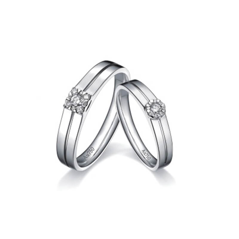 Love's Extension 4 - Mutual Delight Couple's Ring (Men's 18K Gold)