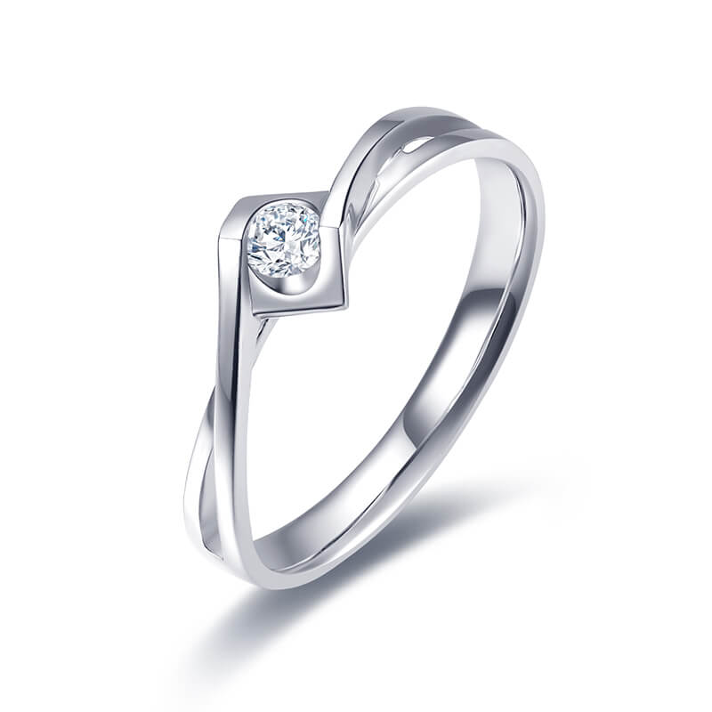  Platinum 950 Diamond Ring
