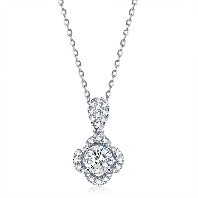 Cluster - set Diamond Pendant - Glory Series 5