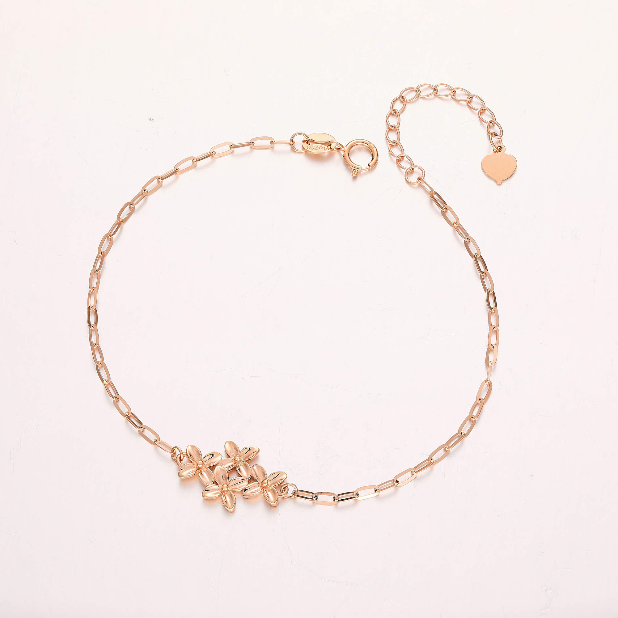 Lucky Flower Pose Collection · K Gold Bracelet