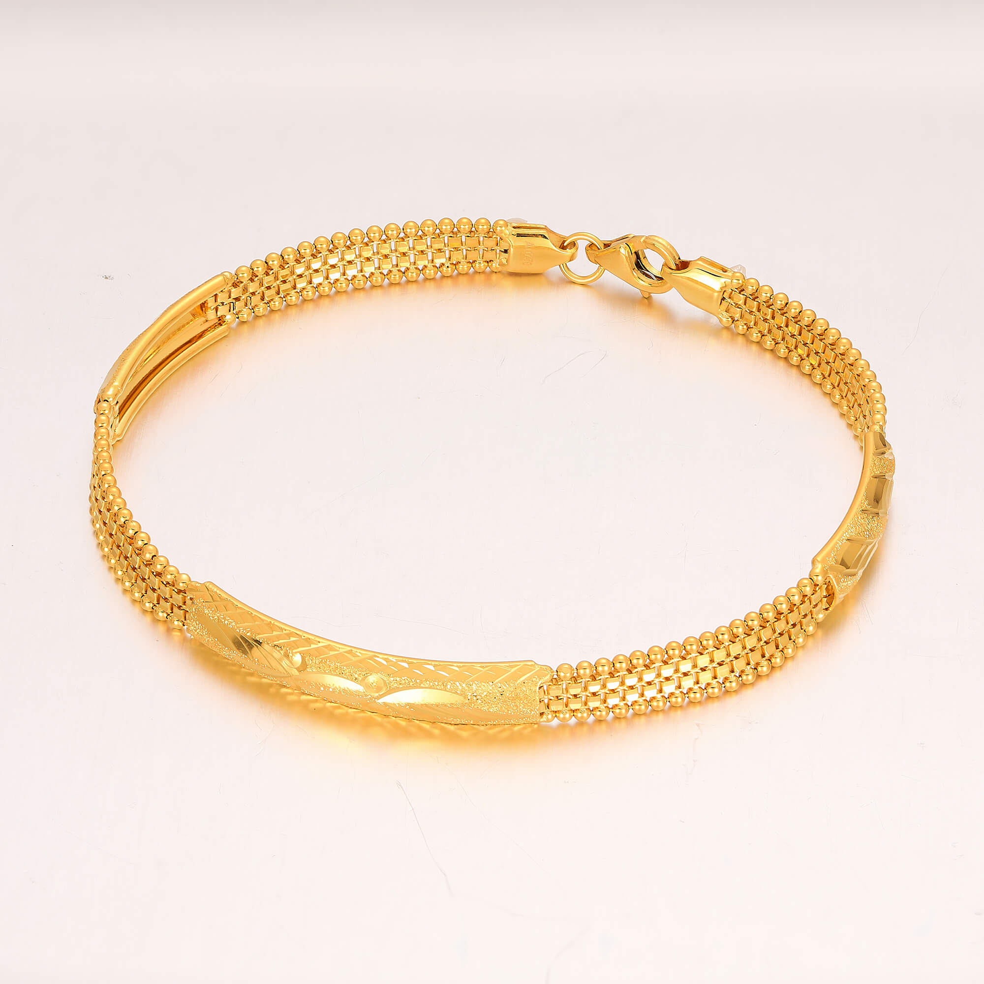 Elegant Glow Series - K Gold Bracelet