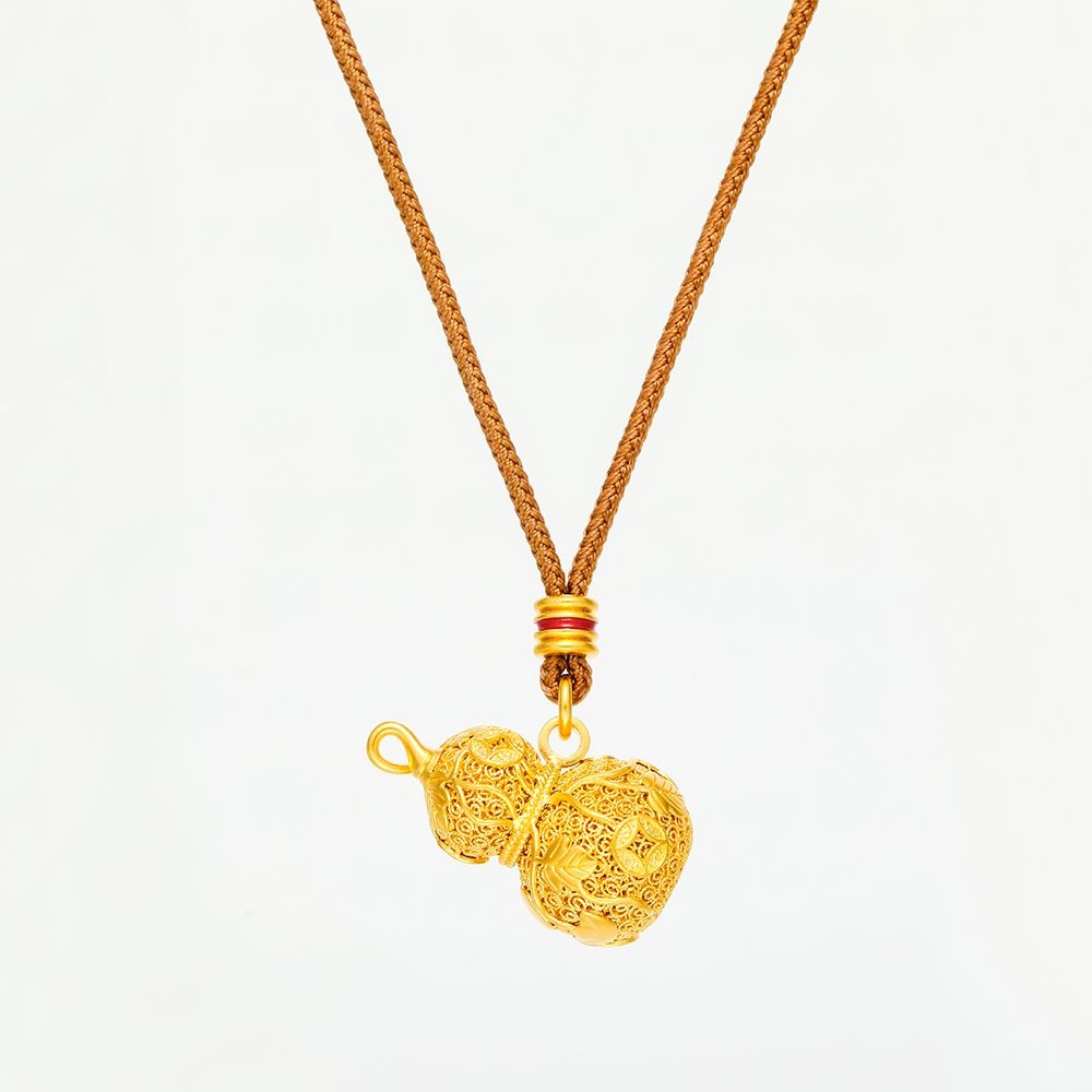 招财金葫&middot;古法花丝缠枝葫芦
