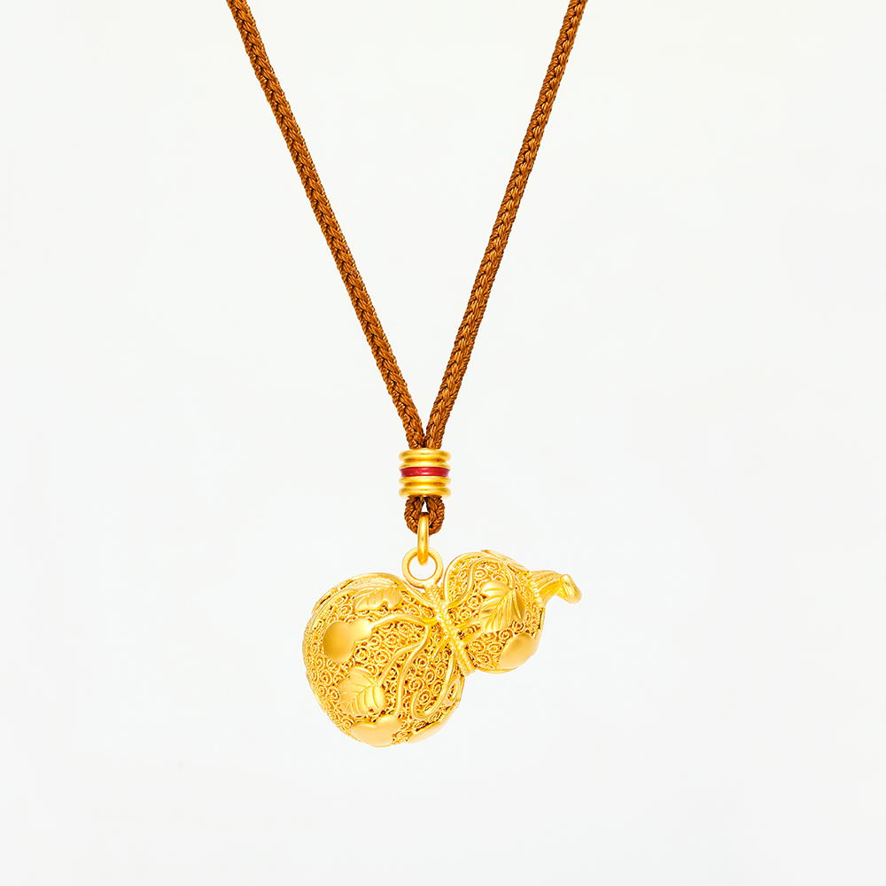 福禄绵延&middot;古法花丝缠枝葫芦