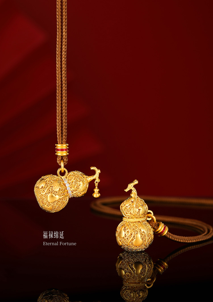 古法金 金缕同心