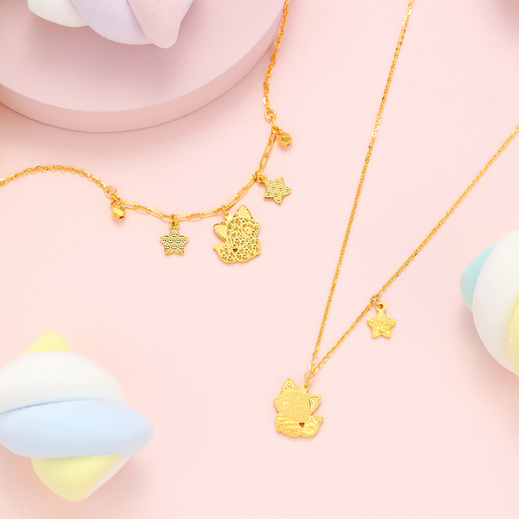 Lucky Fox·Hard Pure Gold CNC Collection